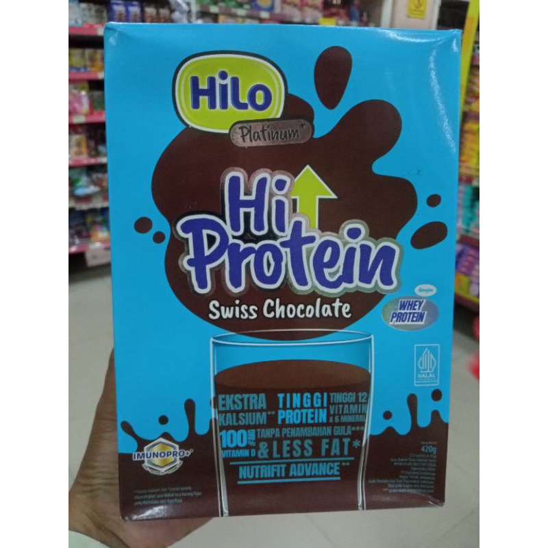 

Hilo Platinum Swiss Chocolate 420 gram