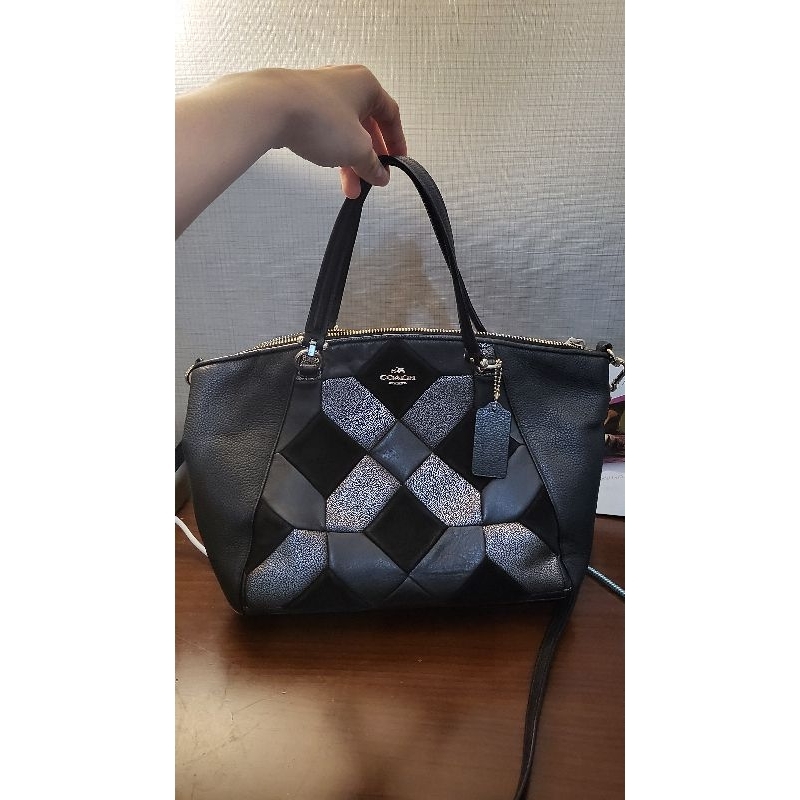 preloved coach prairie patchwork original