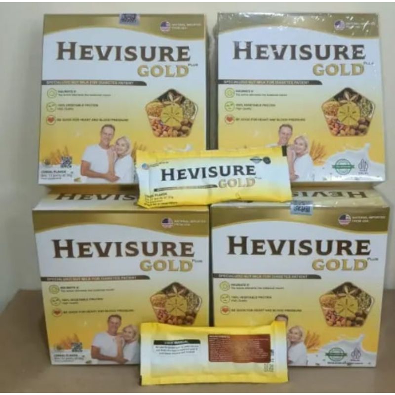 

hevisure Gold susu BPOM membantu memulihkan kerusakan pada tulang dan sendi 3box