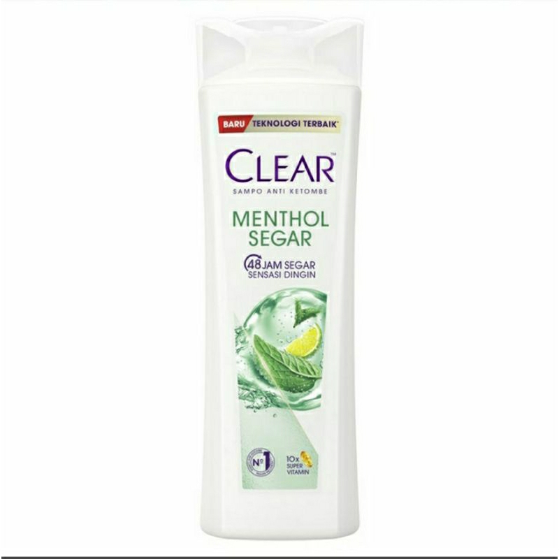 TERMURAH - Clear Sampo Anti Ketombe Menthol Segar Botol 300 ml