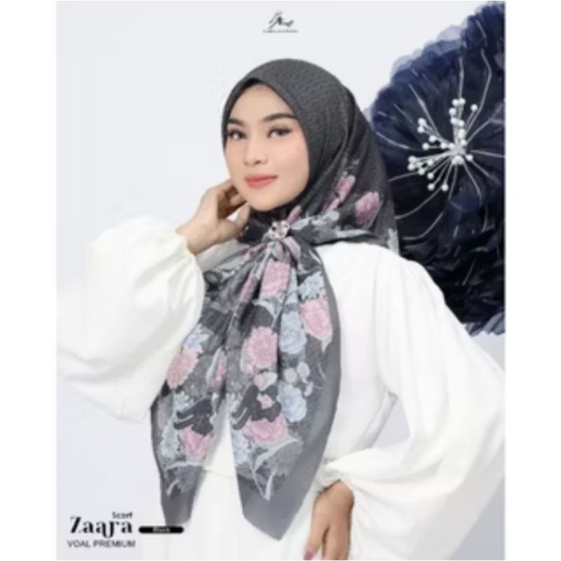 Hijab segi empat✓zara scarf arrafi✓promo diskon