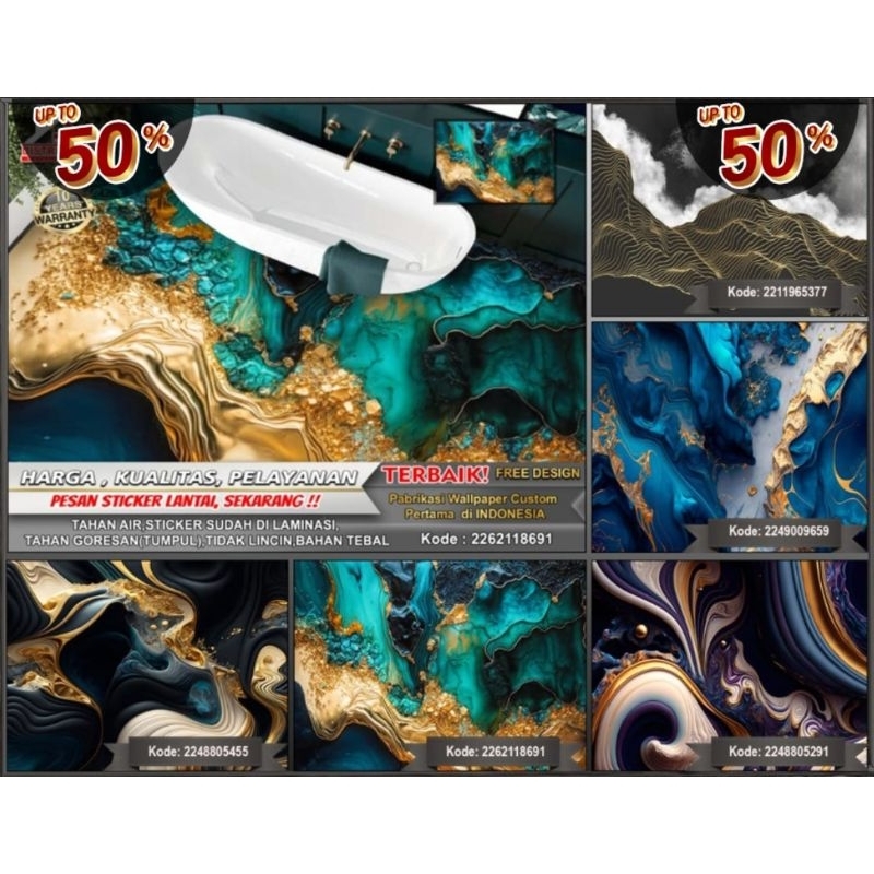 Sticker Lantai | Sticker Lantai Custom | Sticker Lantai 3D | Sticker Floor | Floor 3D | Lantai 3D | 