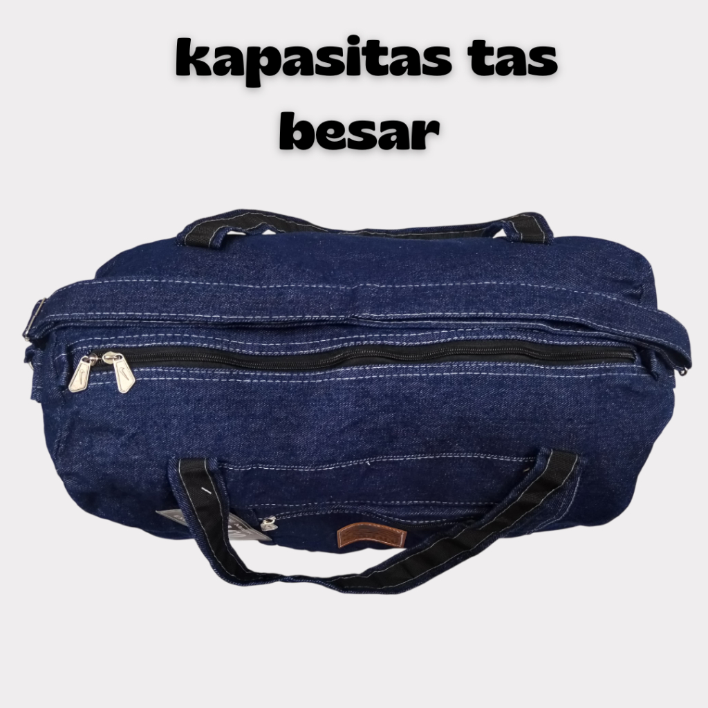 Tas Travel Tas Pakaian Mudik Ukuran Besar Pria Dan Wanita Tas Duffel | Bag Jinjing Jumbo Muat Banyak