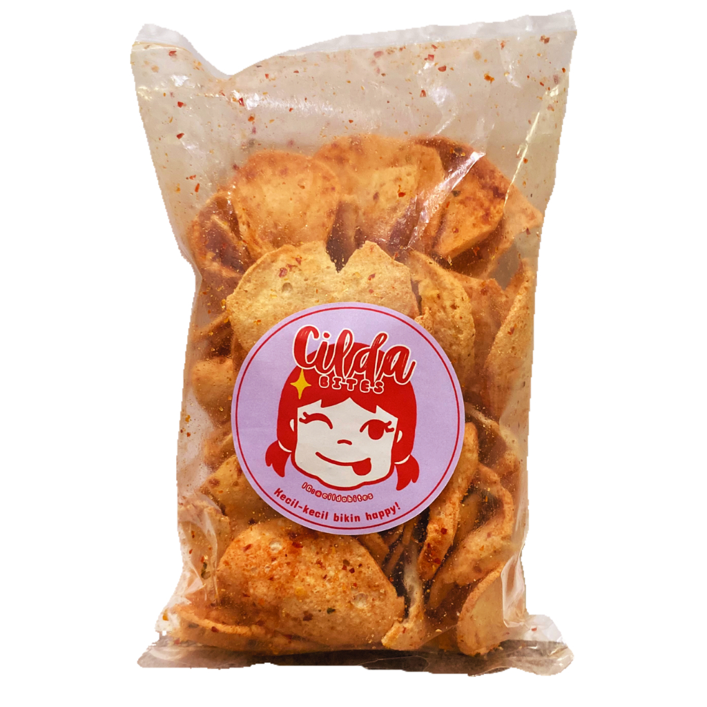 

Basreng Bulat Daun Jeruk Pedas 190gr