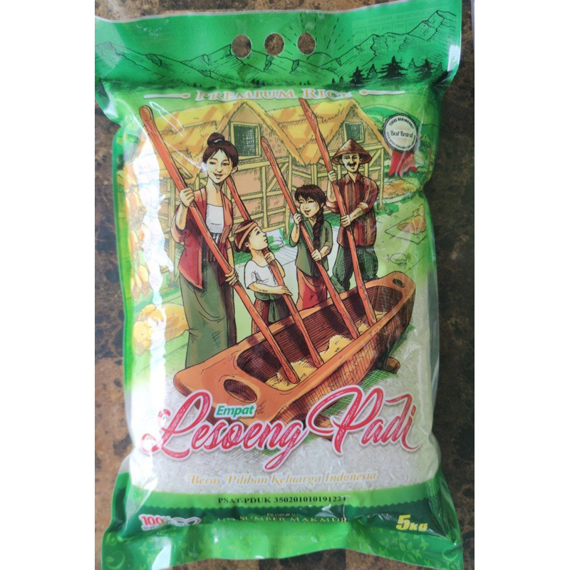 

BERAS C4 PREMIUM LESOENG PADI 5 kg