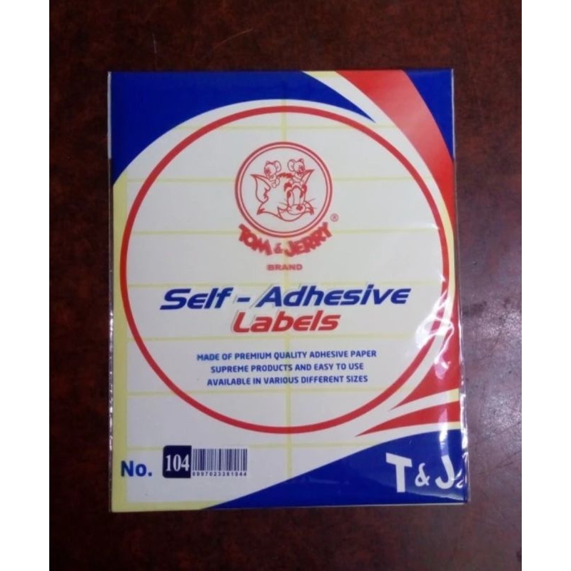 

label sticker tom Jerry 104 ( 24 x 75mm)