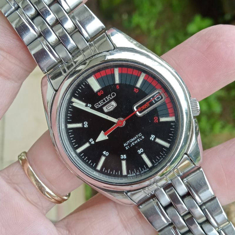 Seiko Automatic cal 7s26 Rally Black Dial