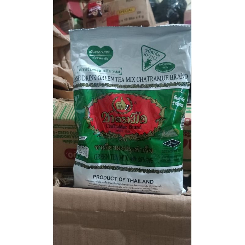 

Thai Green Tea Chatramue Teh Hijau Kemasan Pack 200 gr