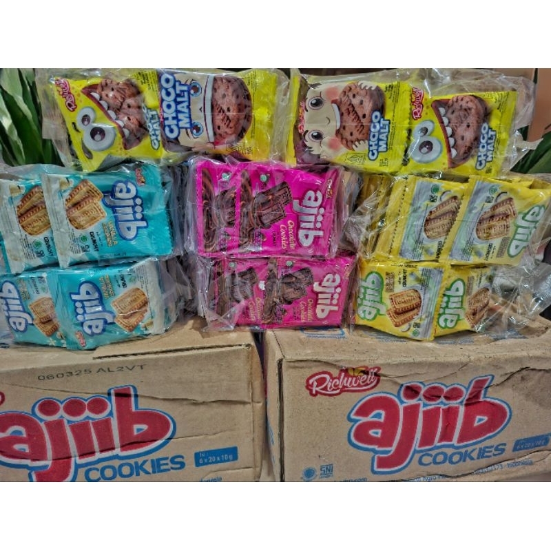 

snack biscuit ajib isi 20 pcs