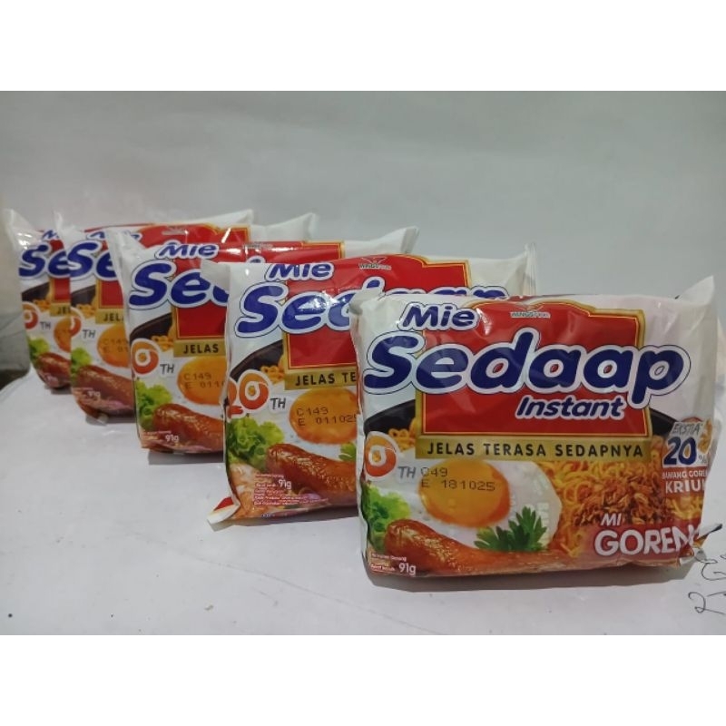 

Mie Sedaap Goreng 91 g paket isi 5 pcs