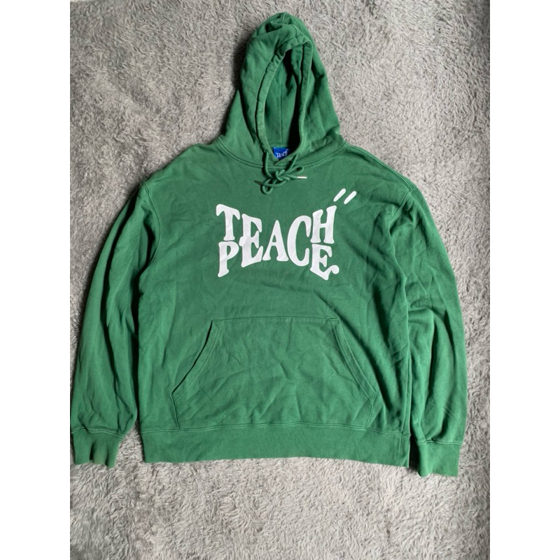 teach peace hoodie