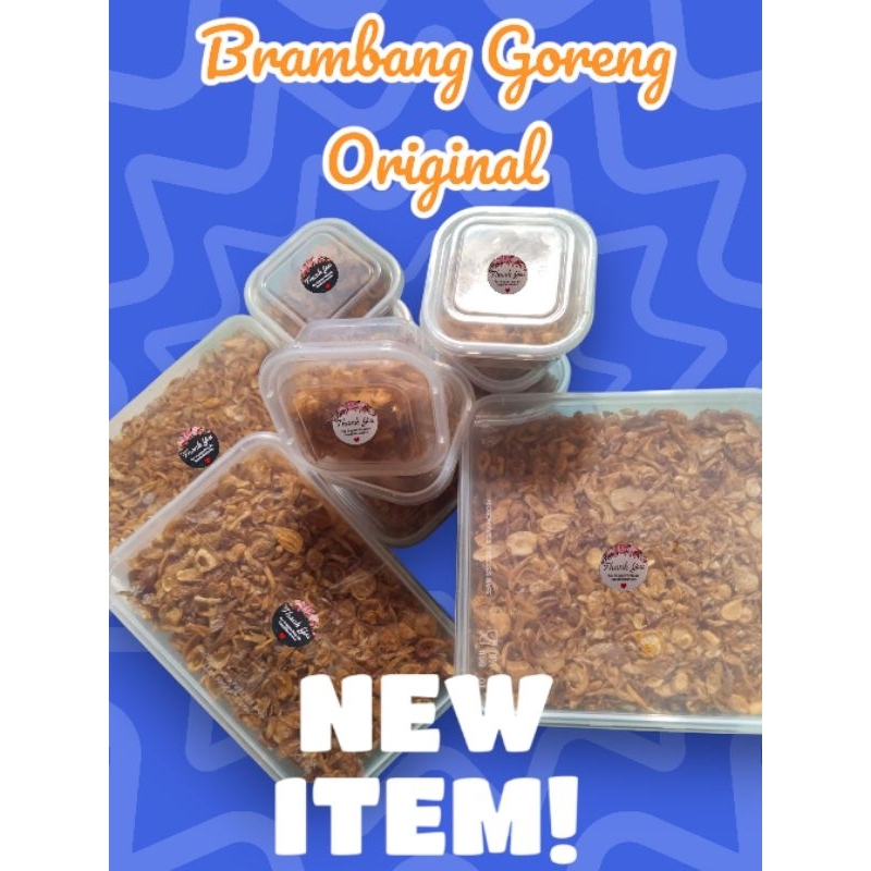 

Brambang goreng varian pedas 500 gr