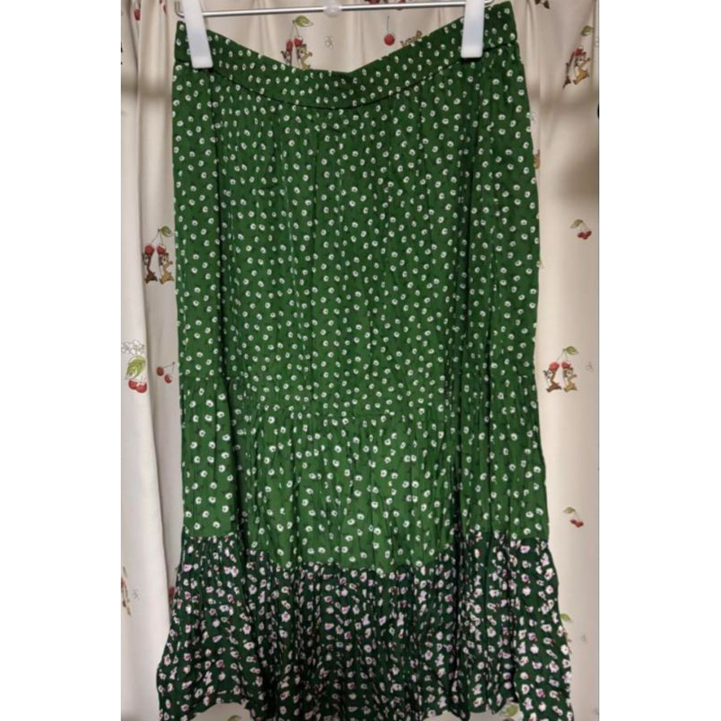 Rok Uniqlo Paul & Joe Hijau