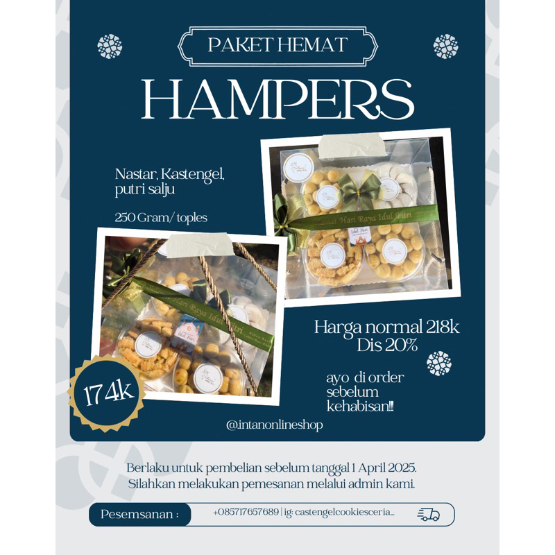 

Hampers kue kering