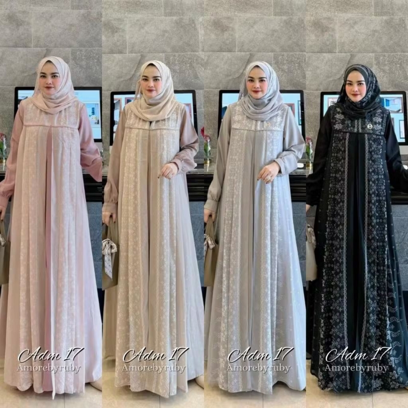 ADM 17 Amore By Ruby Gamis Amore By Ruby Gami Set Hijab Gamis Syari Amore By Ruby