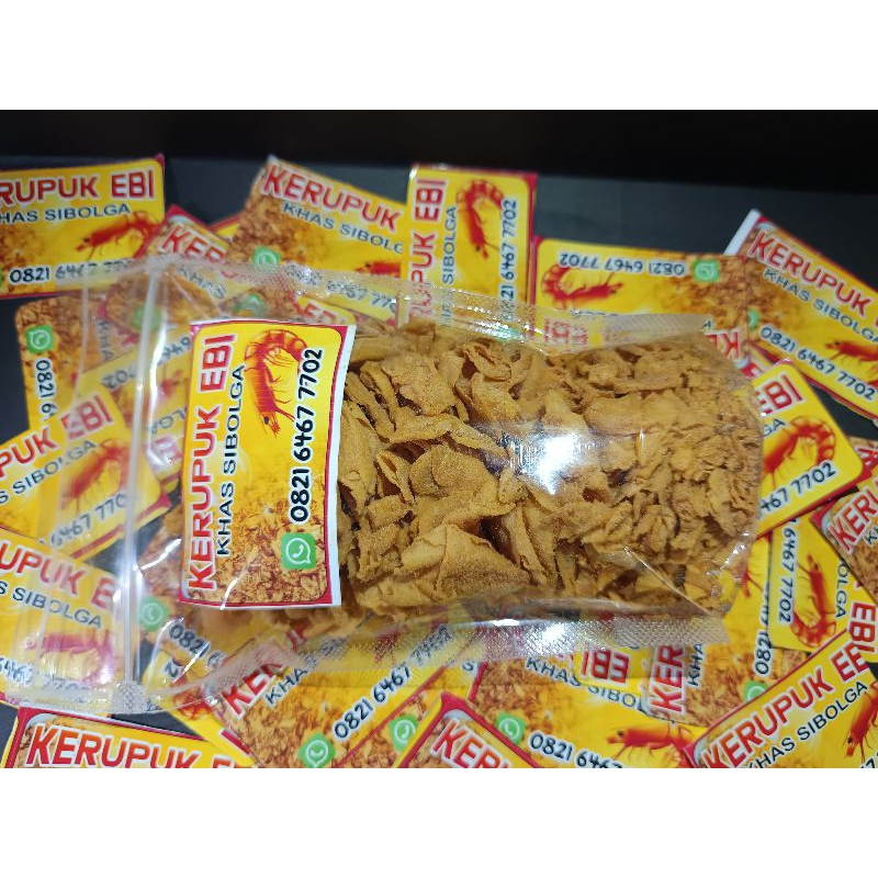 

KRIPIK EBI KHAS KOTA SIBOLGA