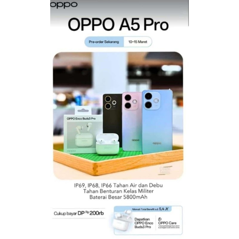 Oppo A5 Pro Ram 8/256
