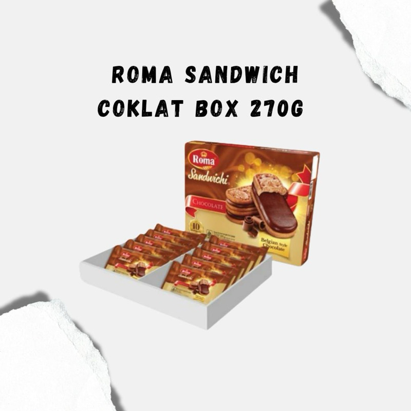 

Roma Sandwich Cokelat kemasan Box