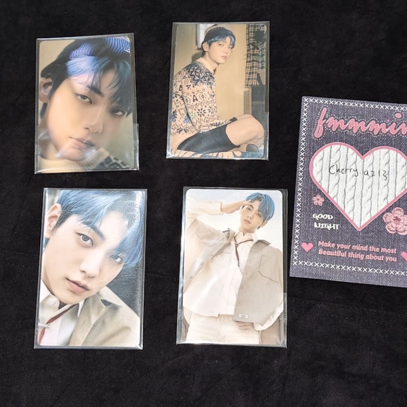 wts jual pc photocard soobin txt still dreaming standard weverse hmv ums wvs blue hour japan jepang