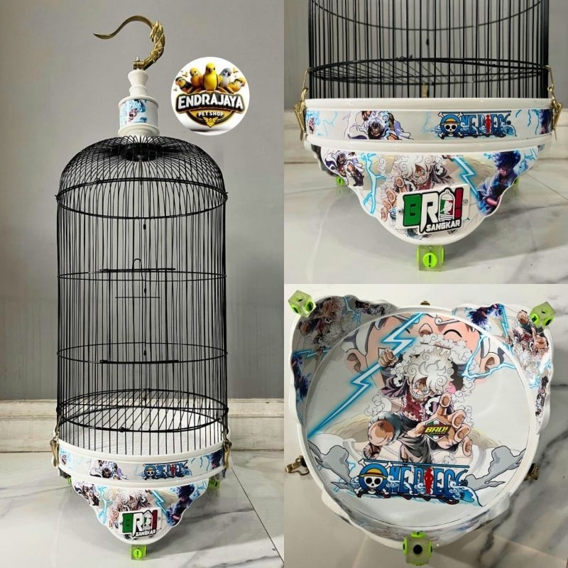 1 SET SANGKAR LB DECAL MERK BRO. BRO SANGKAR LOVEBIRD DECAL HIGH QUALITY