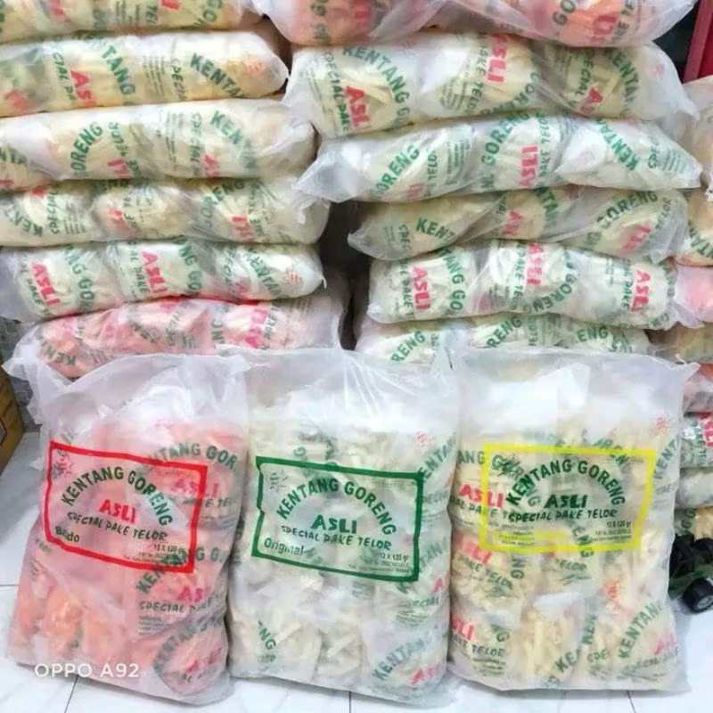 

Stik kentang goreng potato 1 ball isi 12 pcs