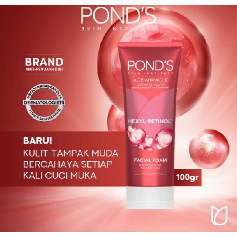 ponds age miracle facial foam