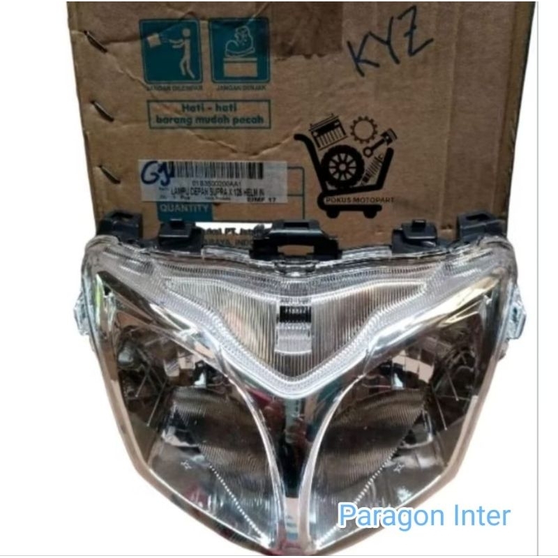 Reflektor lampu depan Honda Supra X 125 Helm In Karbu Supra X 125 Helm In Injek KYZ 2011-2018