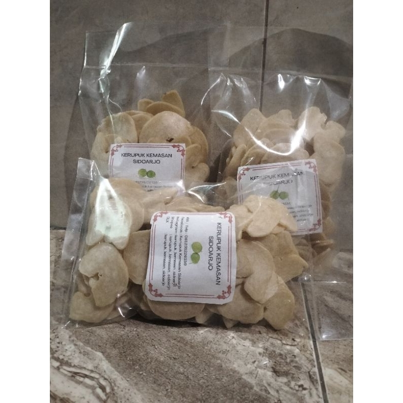 

Kerupuk Udang Super Premium 3 Bintang Kualitas Ekspor Ukuran Mentor 250 gram krupuk udang