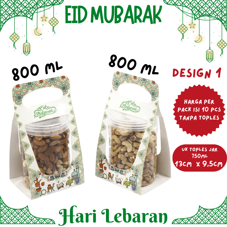 

Packaging Kue Kering Box Toples Satuan Tabung Jar Kotak Kue Lebaran