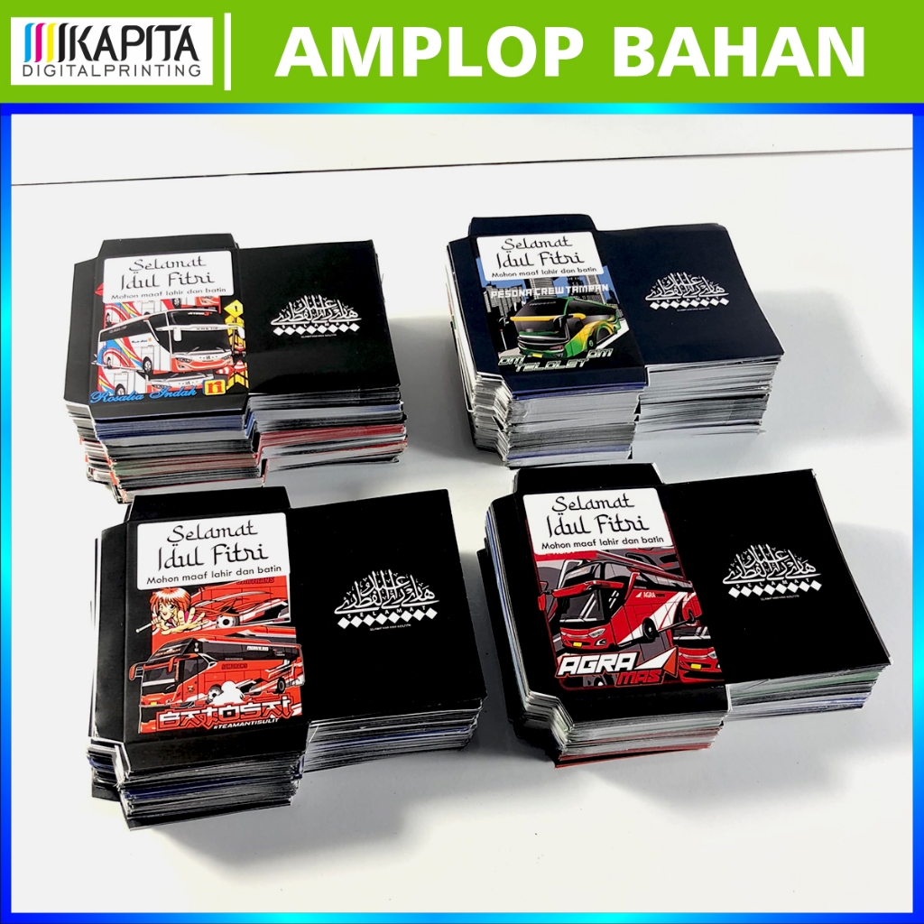 

Amplop isi 50 pcs Basuri Telolet / Angpau lebaran VIral Terbaru Ratu maher Tuan muda Draka Batosai