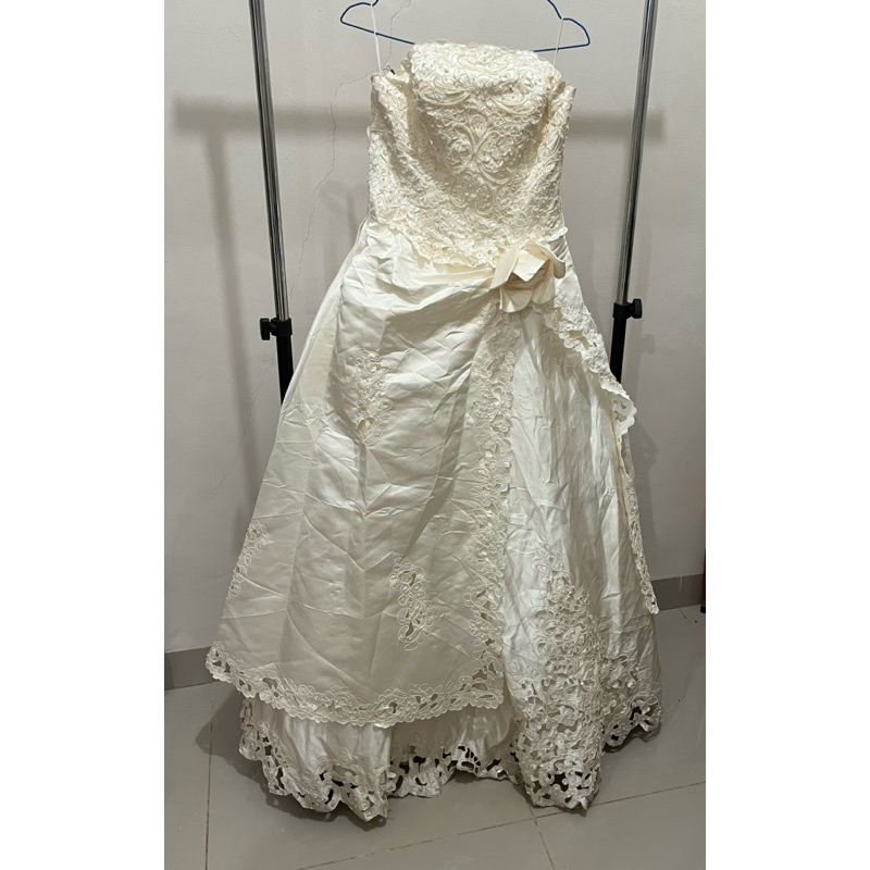 baju pengantin preloved branded/ wedding dress/ wedding gown mewah