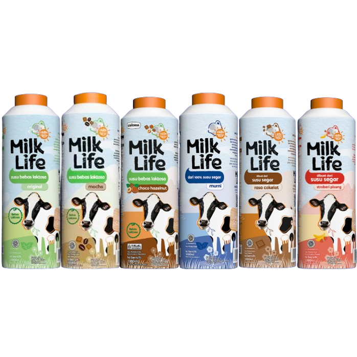 

Milk Life Fresh Milk/ Susu Segar 1 Liter
