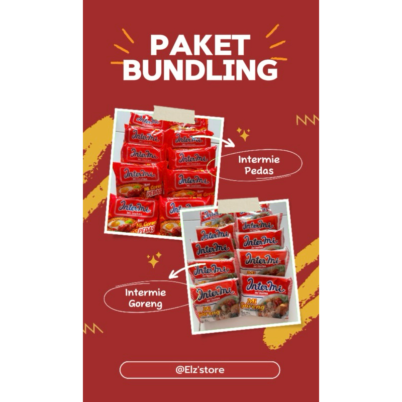

[ 1 Dus ] Paket Mix Intermi x Ekomie x Sakura Isi 40Pcs