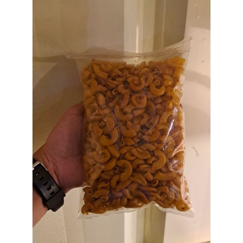 

makaroni asin pedas daun jeruk 1kg