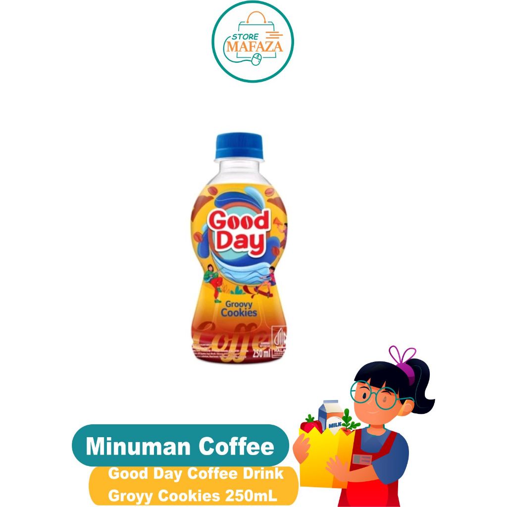 

GOOD DAY COFFEE DRINK GROOVY COOKIES BTL 250mL