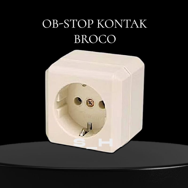 Stop Kontak Broco / OB Stop kontak Tempel Broco 15410