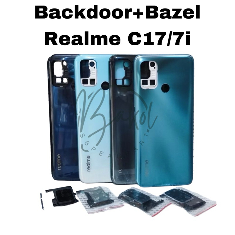 Housing / Backdoor + Bazel Realme C17 / 7i Fullset