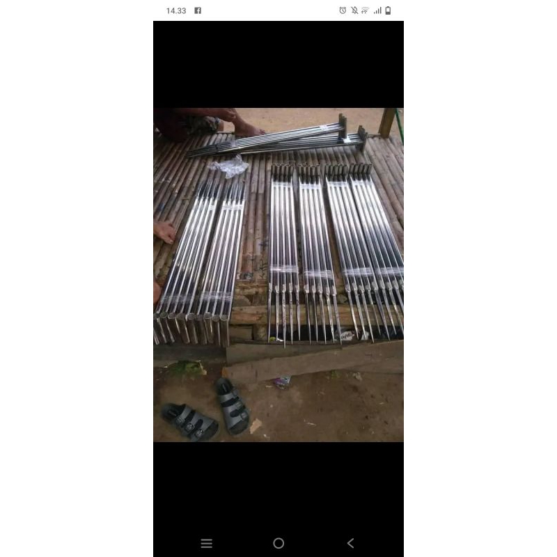 tojok sawit per baja 1meter