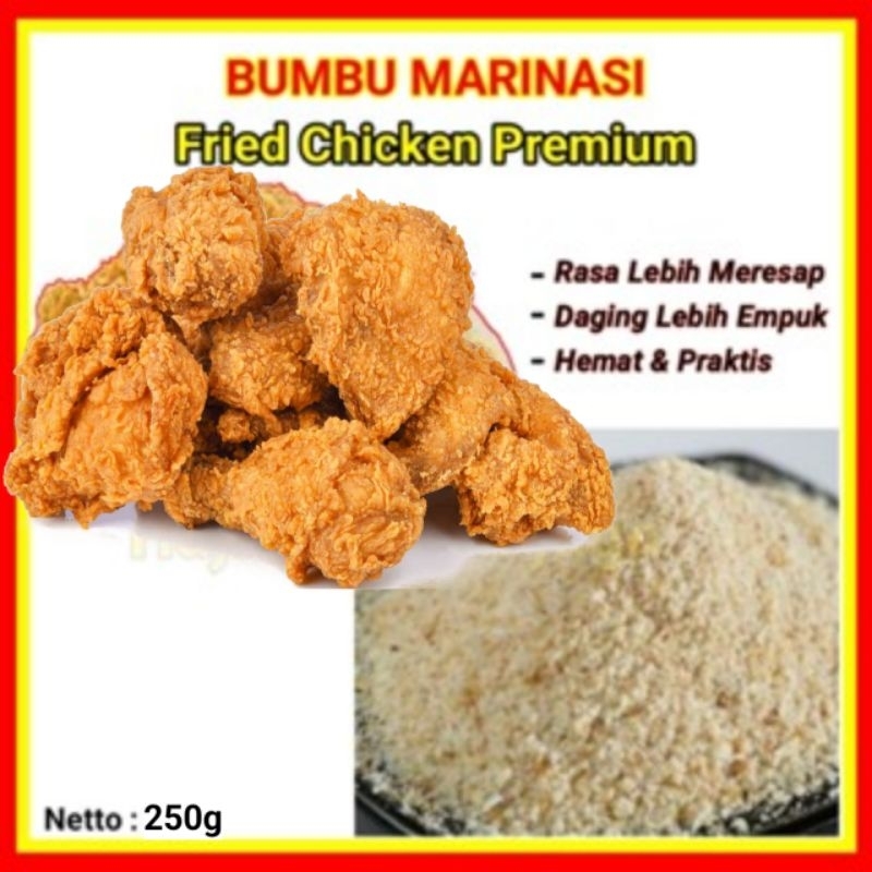 Marinasi - Bumbu Khusus Ayam KFC, Ayam MCD, Ayam Geprek, Ayam Goreng
