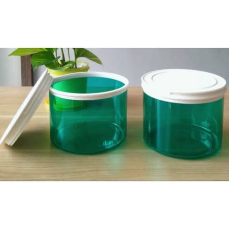 TUPPERWARE TOPLES JOLLY HIJAU 1. 7L