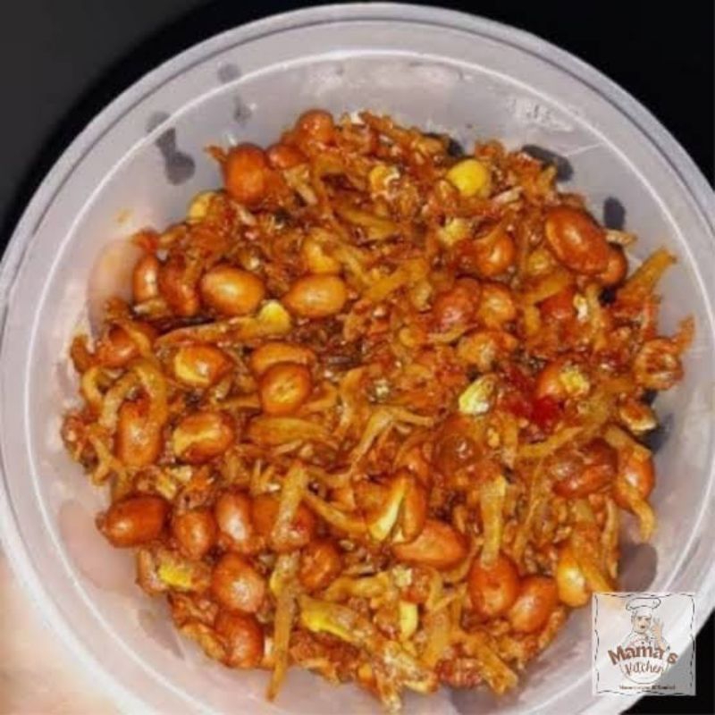 

Kirim INSTANT/SAMEDAY Sambal Teri Kacang 100gr | Mama's Kitchen