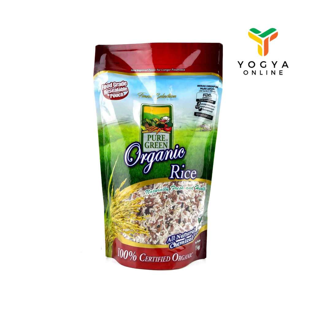 

Pure Green Beras Organik Multi Ethnic 1 Kg