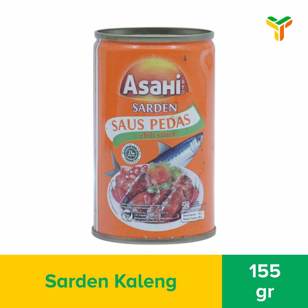 

Asahi Sarden Saus Pedas 155Gr