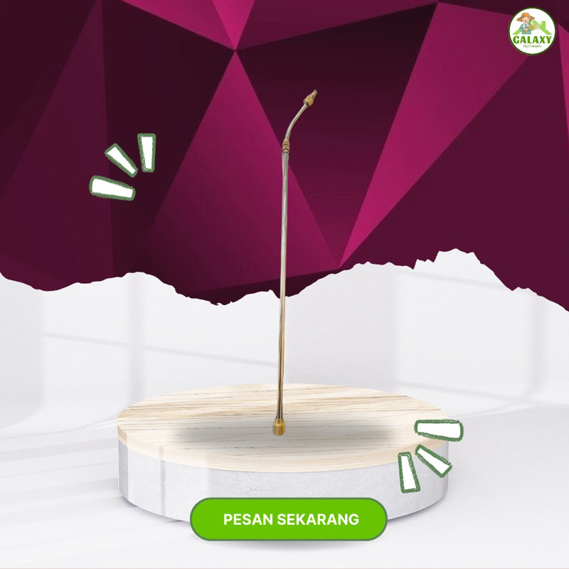 Stik Sprayer Kuningan Bengkok