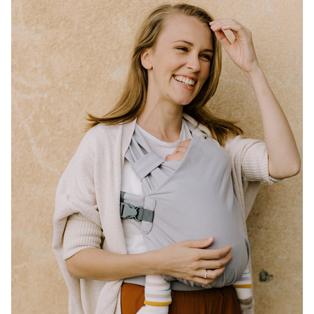 Boba Bliss Carrier Grey Gendongan Bayi M Shape Kado Bayi dan Ibu Melahirkan