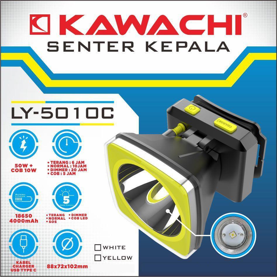 KAWACHI | SENTER KEPALA LY-5010C | Senter Emergency | Senter Outdoor | Lampu Outdoor