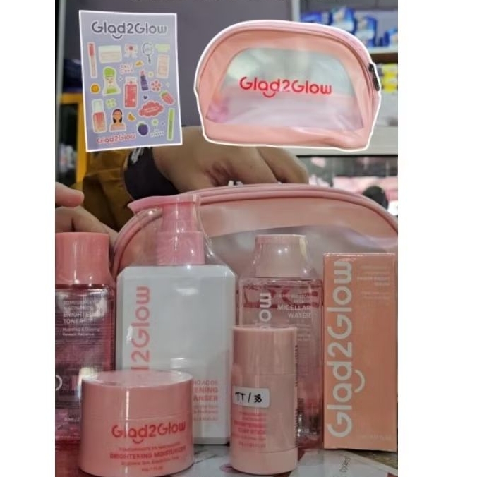 Glad2Glow Paket Skincare Brightening