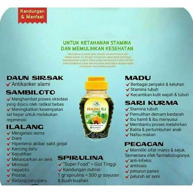 

MADU S JAGA HNI-HPAI | ORI | EXTRAK HERBAL | SEHAT