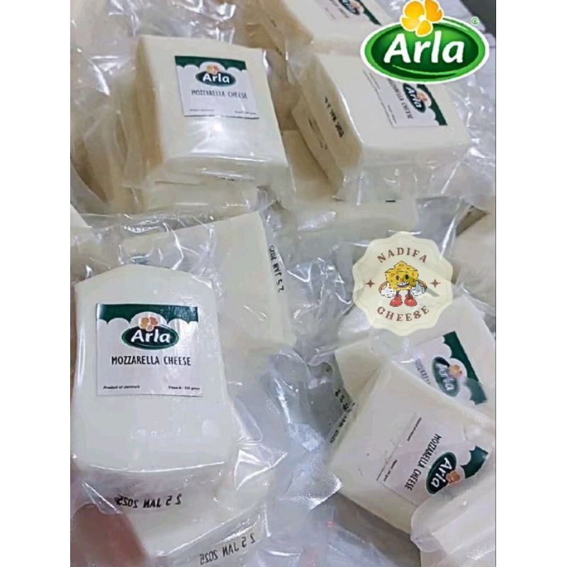 

200 gr - KEJU MOZZARELLA ARLA KUNING - ARLA PIZZA TOPPING MURAH