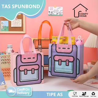 Tas Belanja / Tas Spunbond Besar / Goodie Bag Spunbond Besar / Spoundbond Bag Jumbo / Tas Belanja Sp